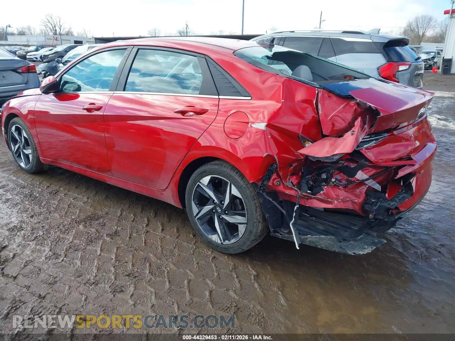 3 Photograph of a damaged car 5NPLP4AG0MH028434 HYUNDAI ELANTRA 2021
