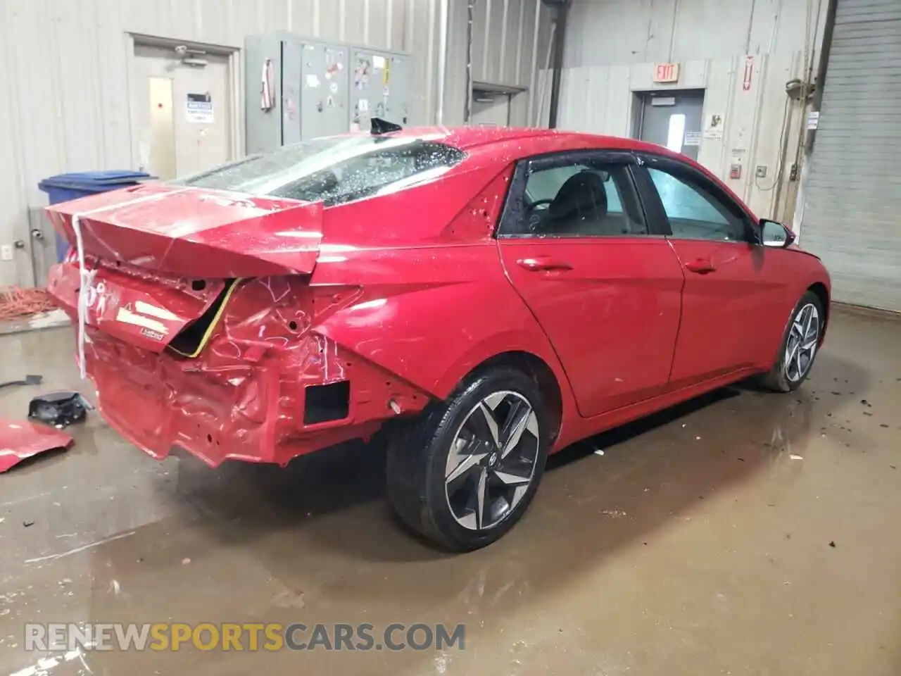 3 Photograph of a damaged car 5NPLP4AG1MH015529 HYUNDAI ELANTRA 2021