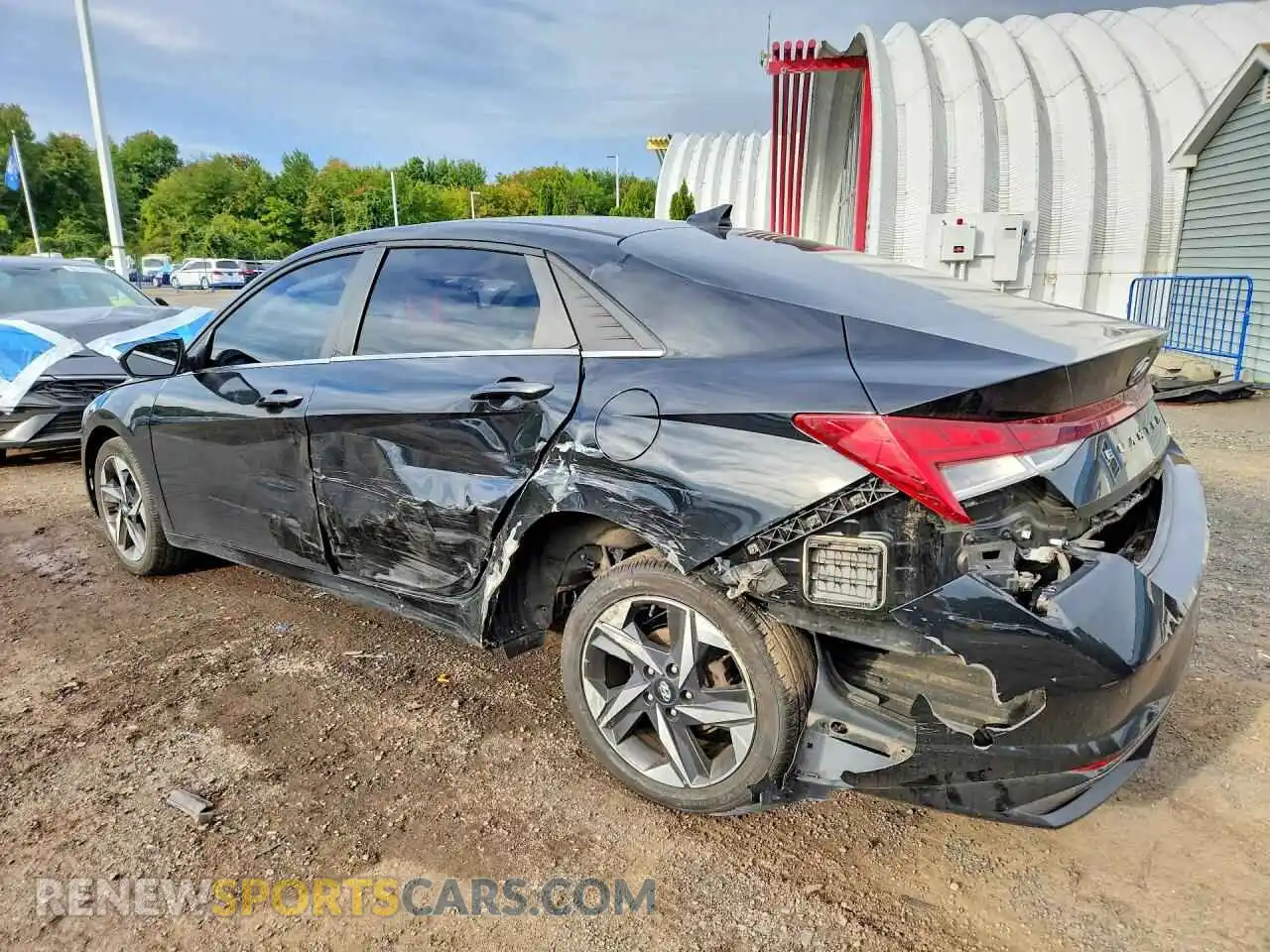 2 Photograph of a damaged car 5NPLP4AG1MH028748 HYUNDAI ELANTRA 2021