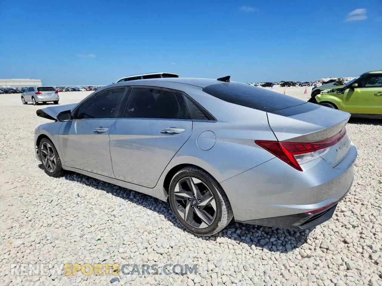 2 Photograph of a damaged car 5NPLP4AG2MH024143 HYUNDAI ELANTRA 2021