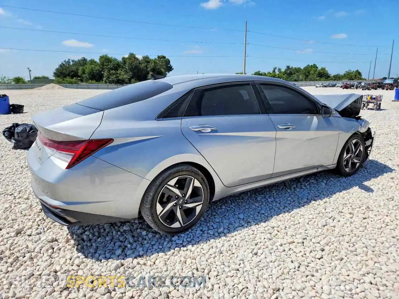 3 Photograph of a damaged car 5NPLP4AG2MH024143 HYUNDAI ELANTRA 2021