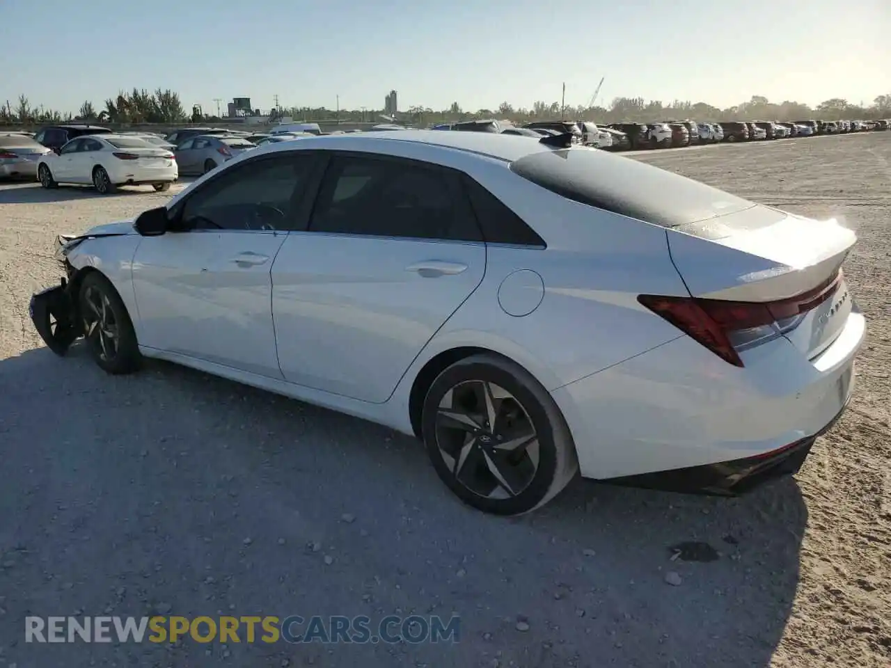 2 Photograph of a damaged car 5NPLP4AG3MH026273 HYUNDAI ELANTRA 2021