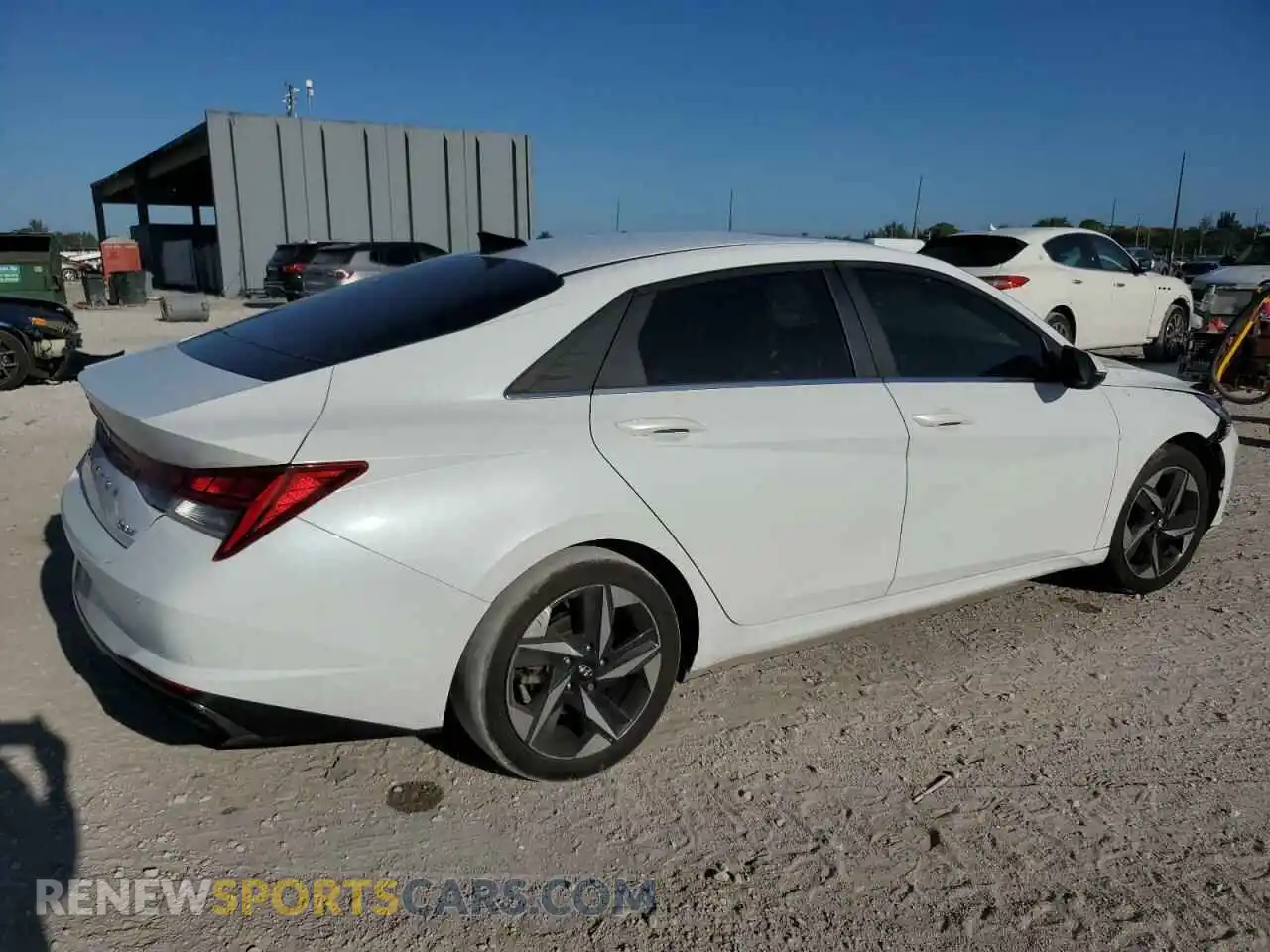 3 Photograph of a damaged car 5NPLP4AG3MH026273 HYUNDAI ELANTRA 2021