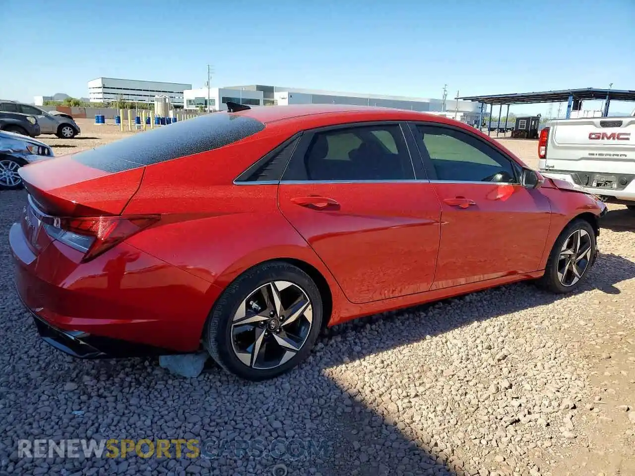 3 Photograph of a damaged car 5NPLP4AG3MH043459 HYUNDAI ELANTRA 2021