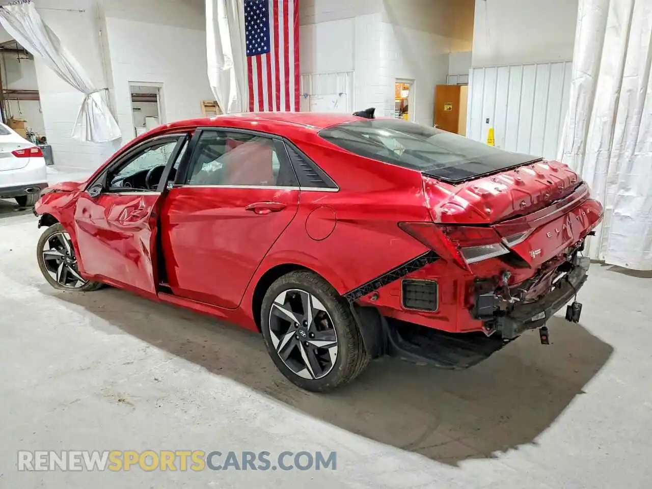 2 Photograph of a damaged car 5NPLP4AG5MH022323 HYUNDAI ELANTRA 2021