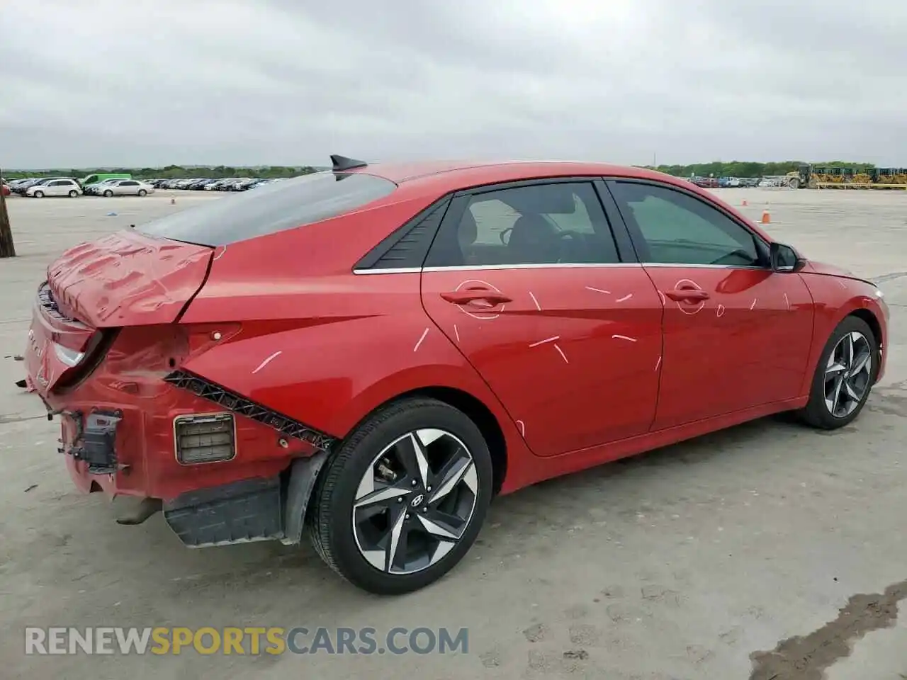 3 Photograph of a damaged car 5NPLP4AG5MH024847 HYUNDAI ELANTRA 2021