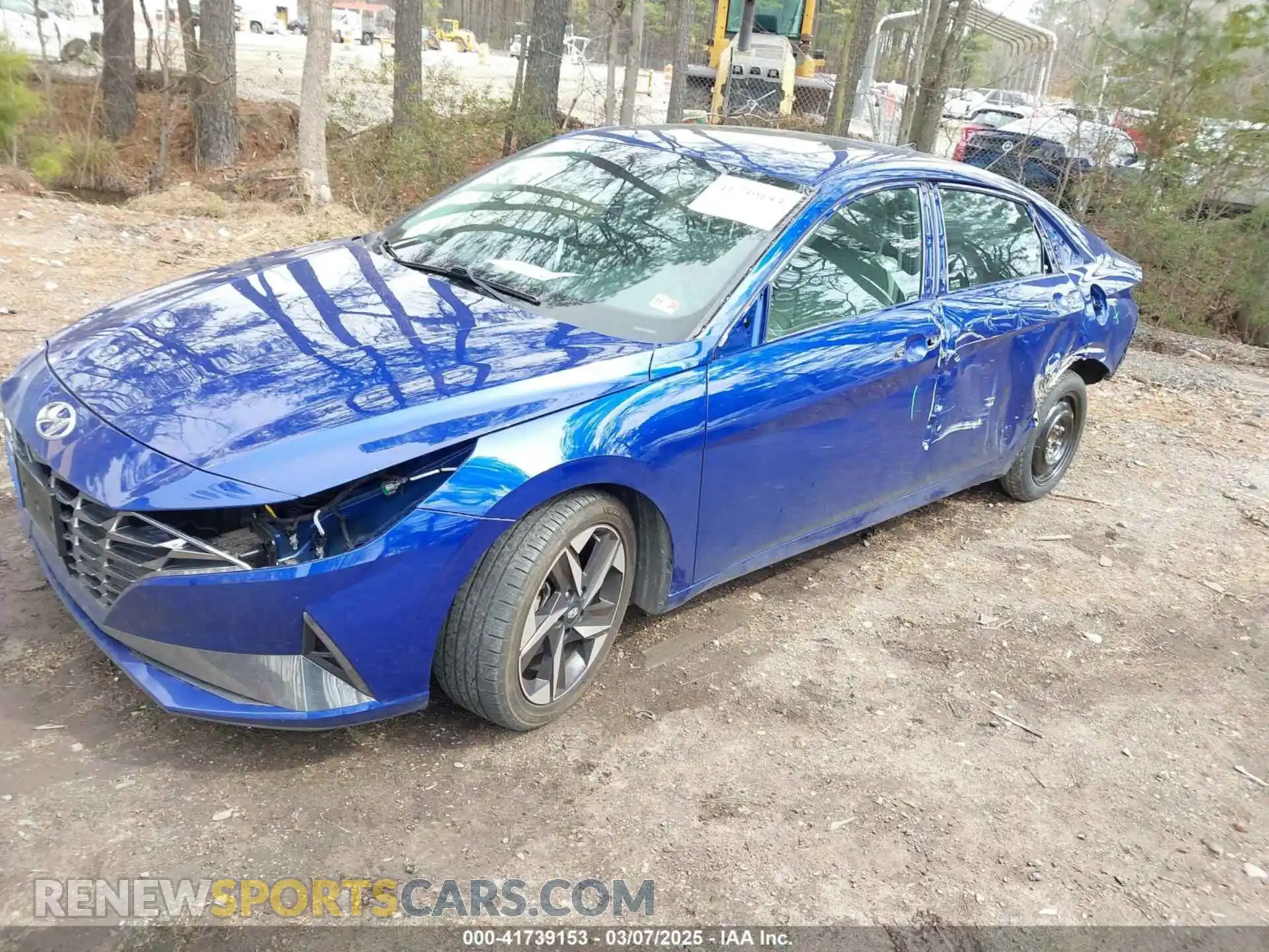 2 Photograph of a damaged car 5NPLP4AG6MH025053 HYUNDAI ELANTRA 2021