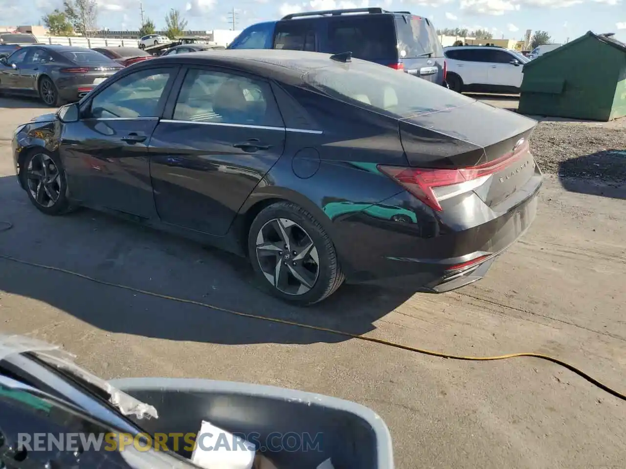 2 Photograph of a damaged car 5NPLP4AG6MH026431 HYUNDAI ELANTRA 2021