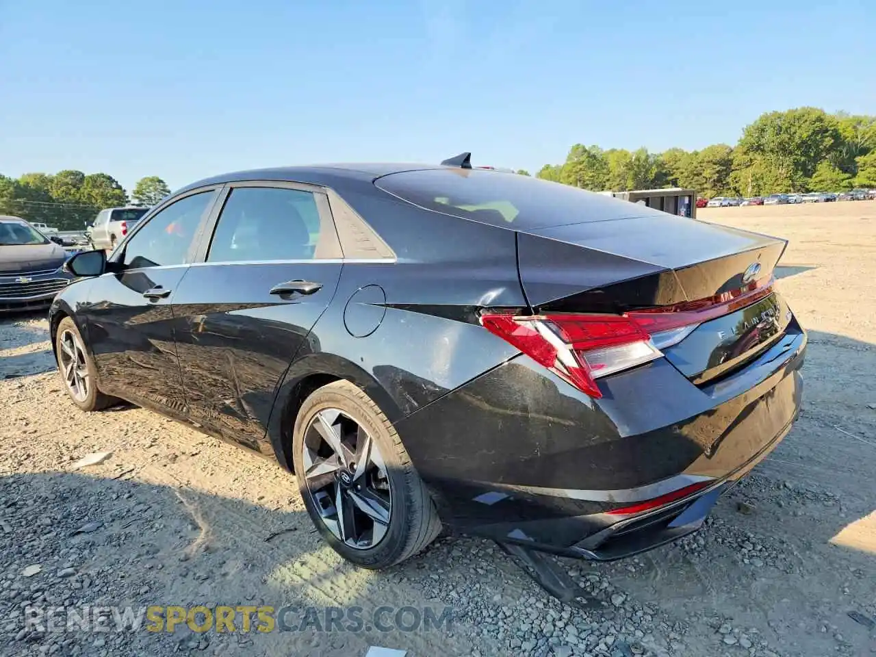2 Photograph of a damaged car 5NPLP4AG6MH031774 HYUNDAI ELANTRA 2021