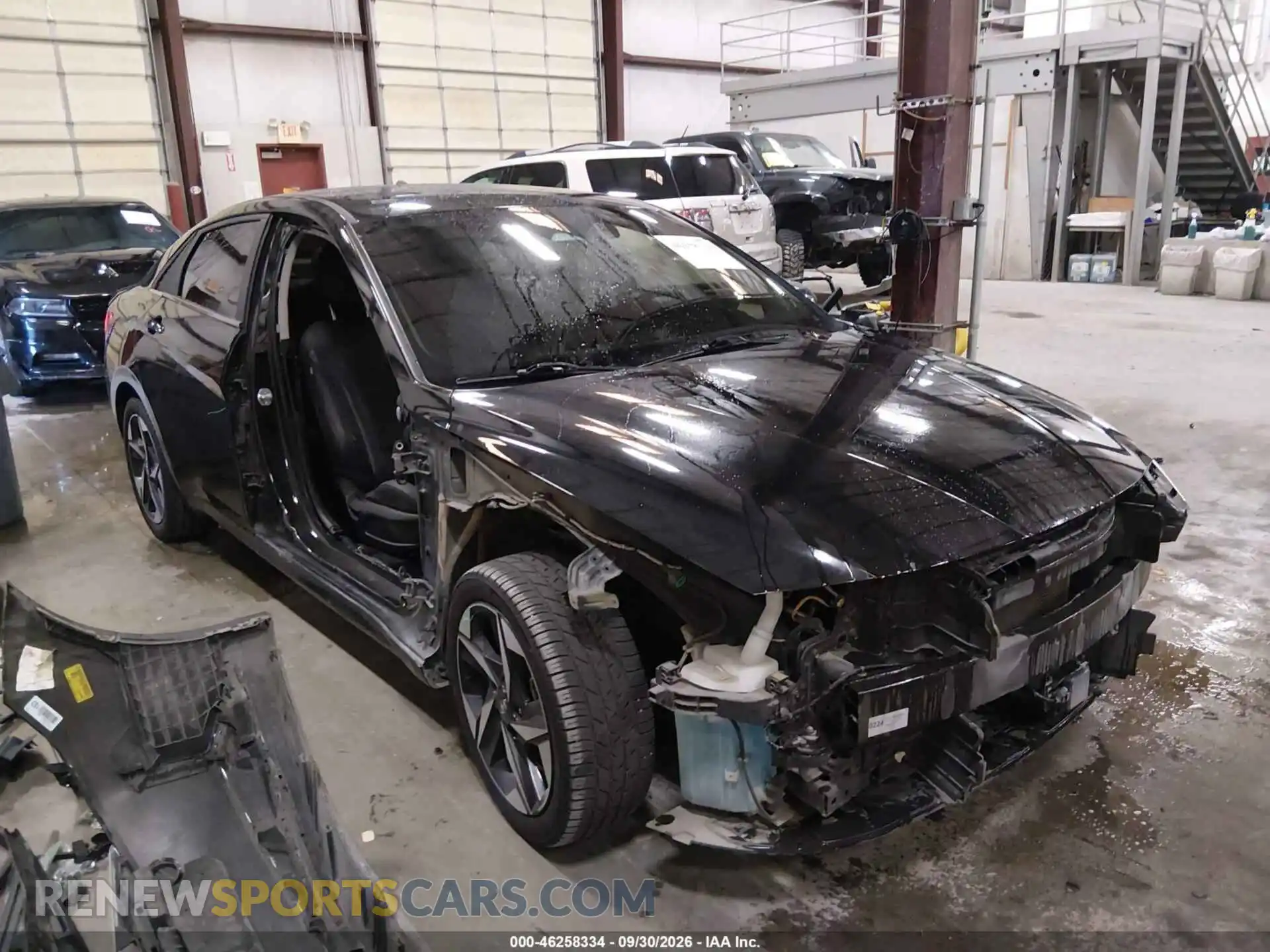 1 Photograph of a damaged car 5NPLP4AG6MH036750 HYUNDAI ELANTRA 2021