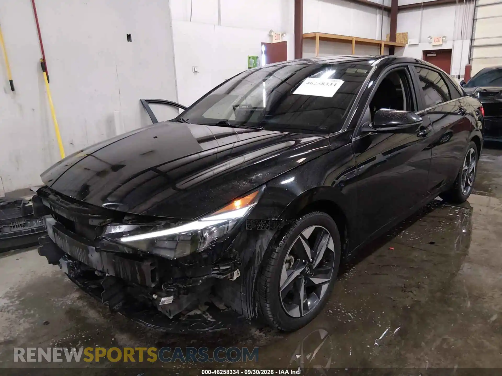 2 Photograph of a damaged car 5NPLP4AG6MH036750 HYUNDAI ELANTRA 2021