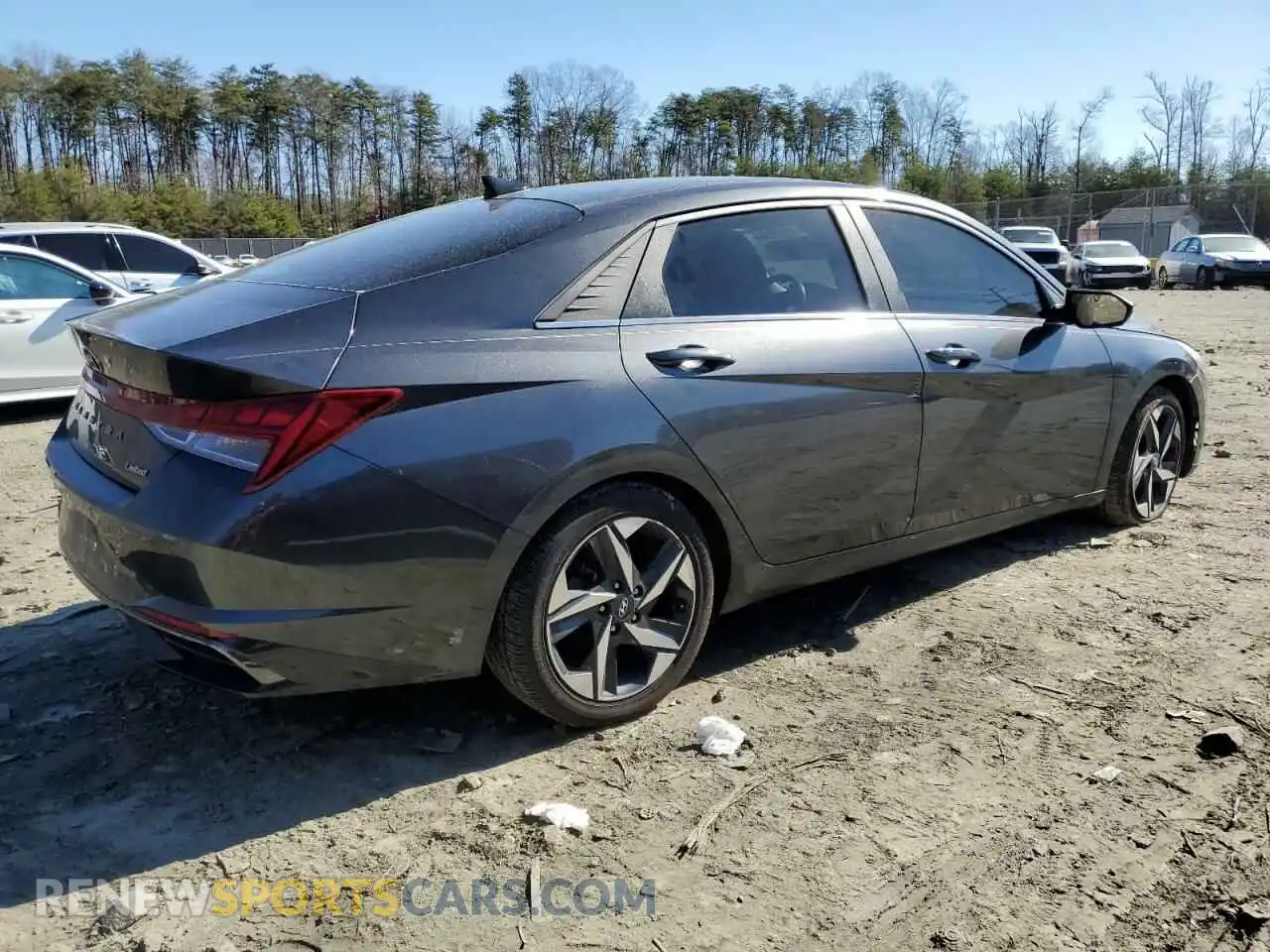 3 Photograph of a damaged car 5NPLP4AG7MH013087 HYUNDAI ELANTRA 2021