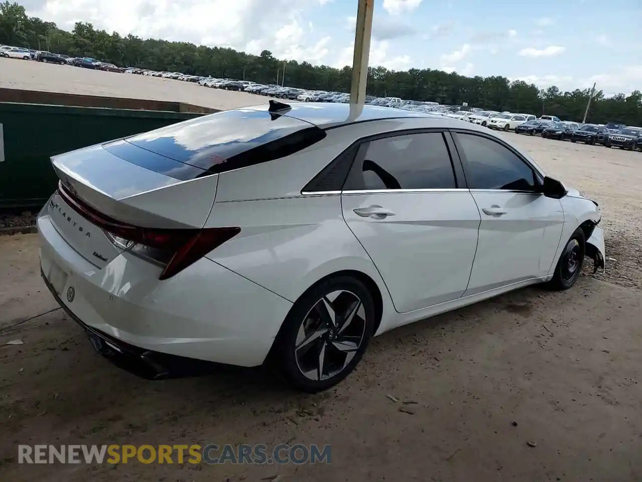 3 Photograph of a damaged car 5NPLP4AG7MH029869 HYUNDAI ELANTRA 2021