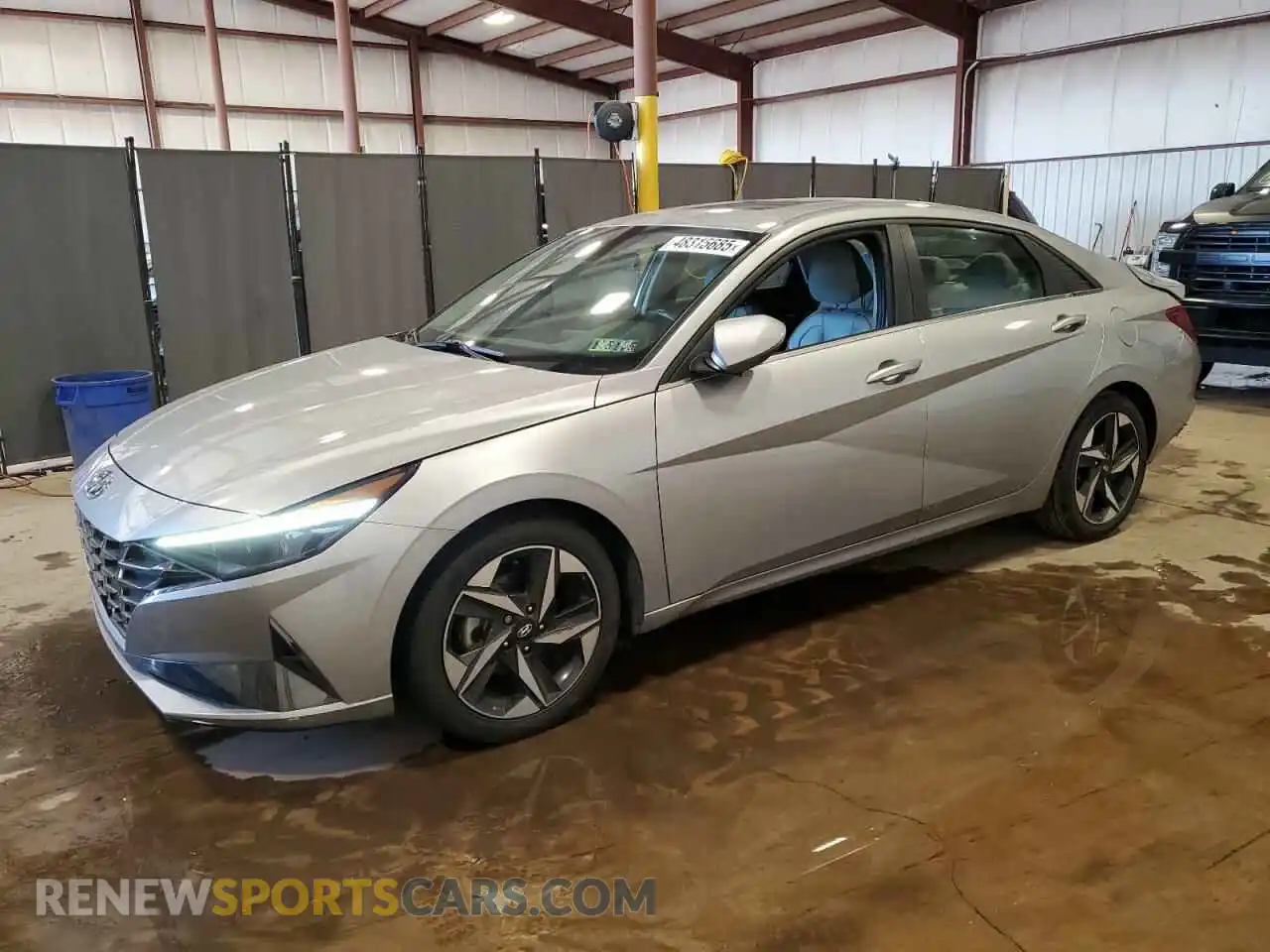 1 Photograph of a damaged car 5NPLP4AG8MH008478 HYUNDAI ELANTRA 2021