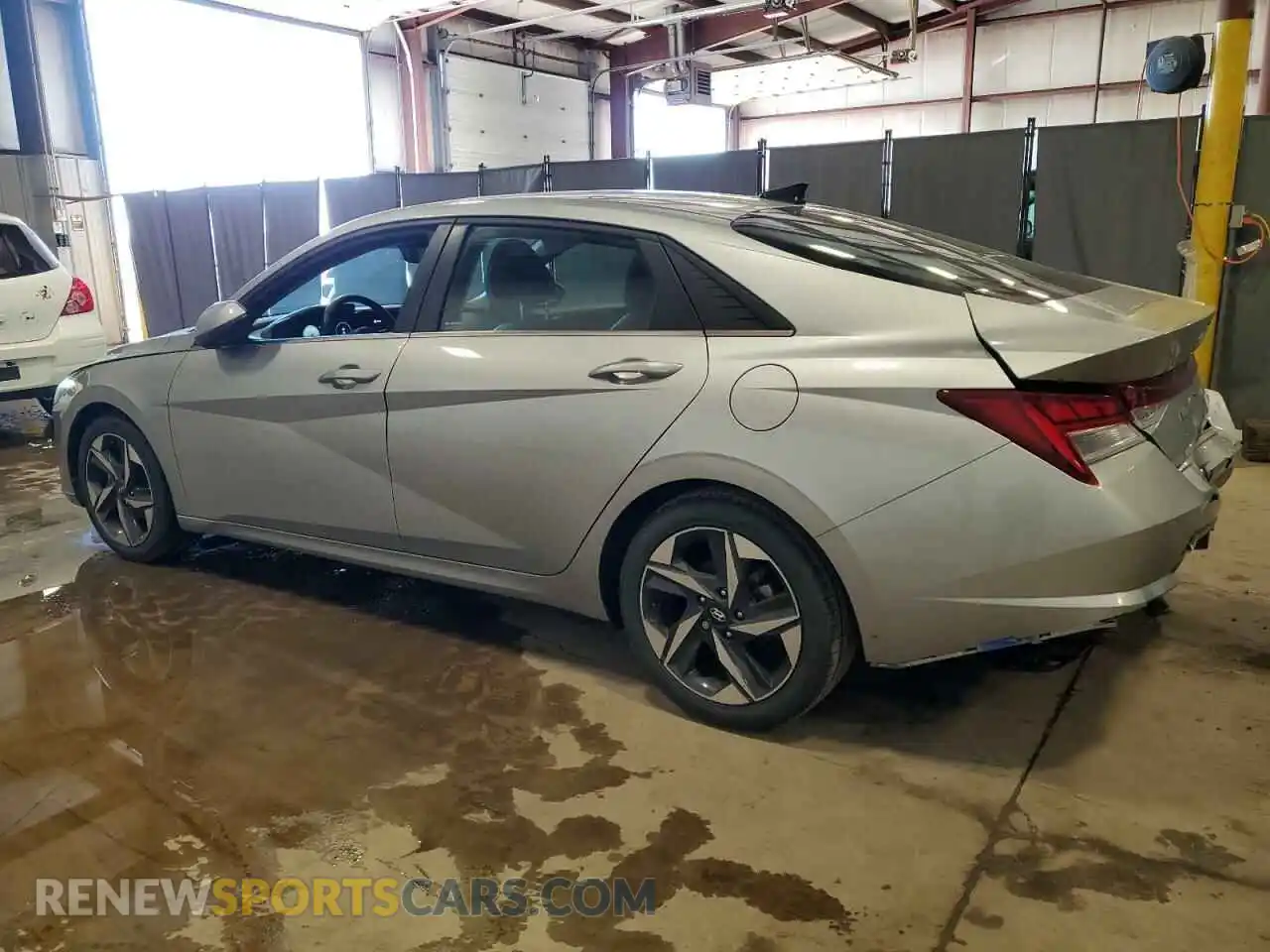 2 Photograph of a damaged car 5NPLP4AG8MH008478 HYUNDAI ELANTRA 2021