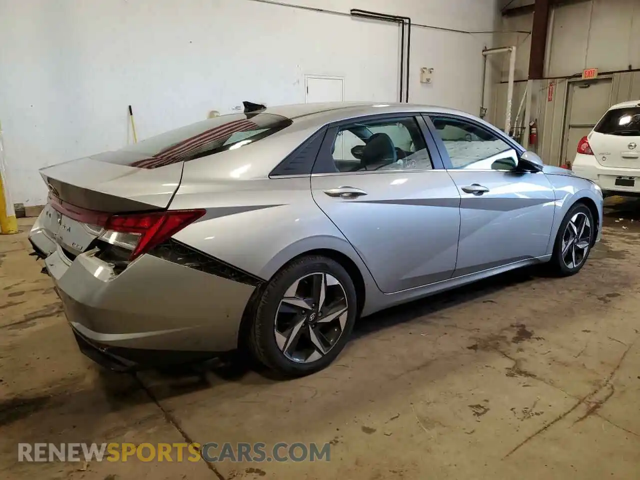 3 Photograph of a damaged car 5NPLP4AG8MH008478 HYUNDAI ELANTRA 2021