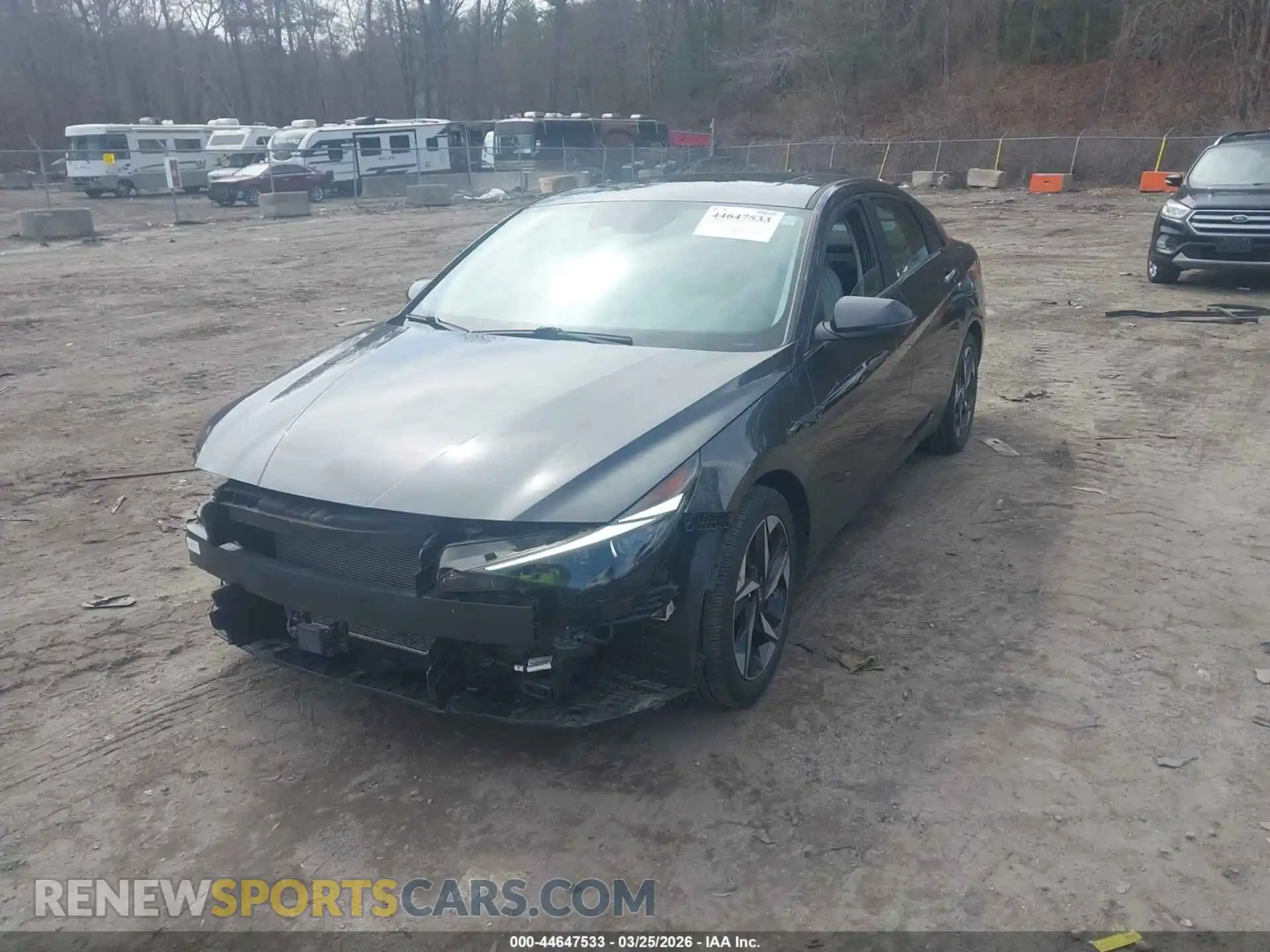 2 fotografías del automóvil dañado 5NPLP4AG8MH019173 HYUNDAI ELANTRA 2021