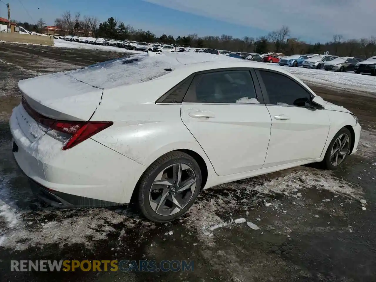 3 Photograph of a damaged car 5NPLP4AG8MH024020 HYUNDAI ELANTRA 2021