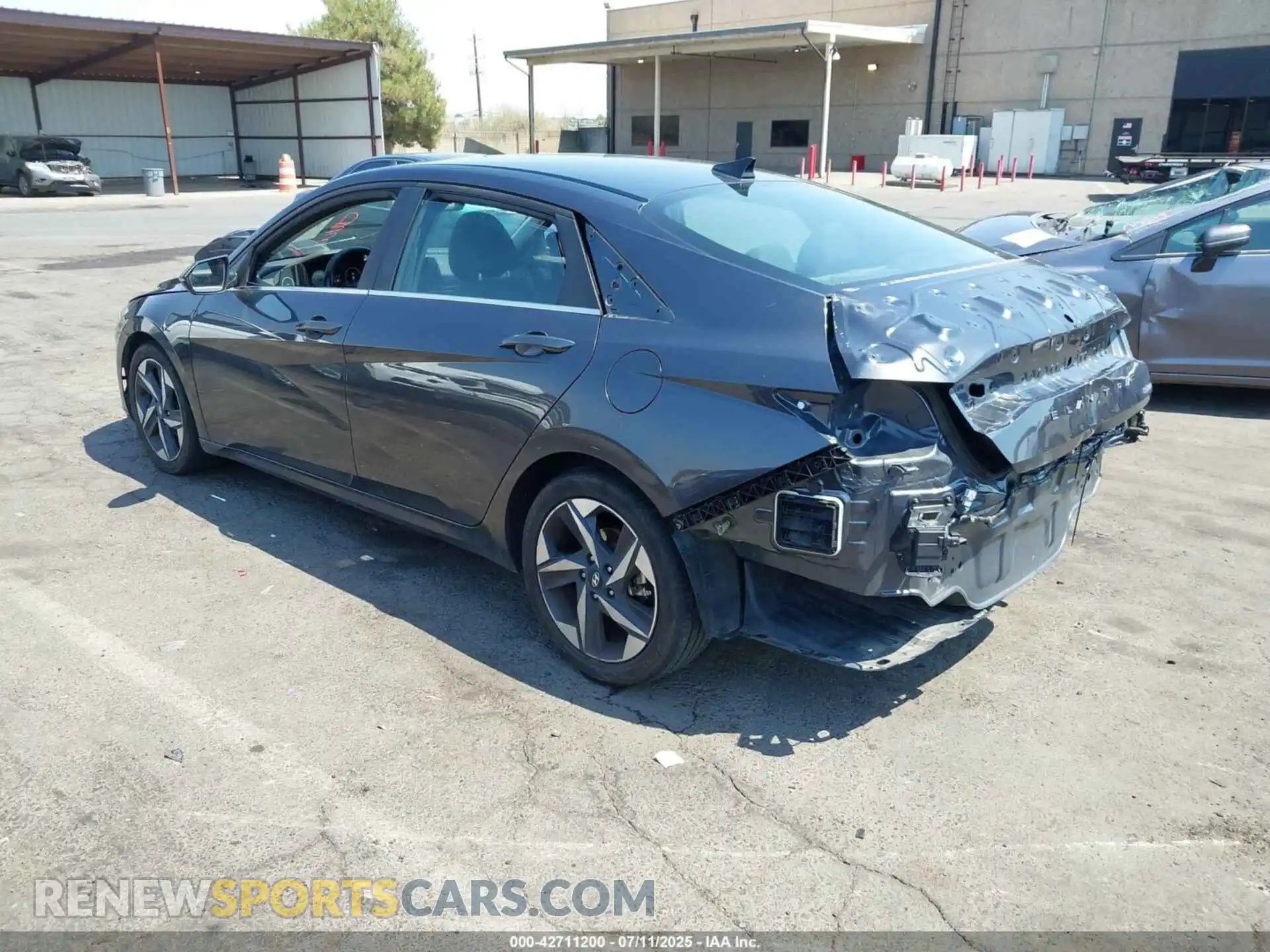 3 Photograph of a damaged car 5NPLP4AG9MH024107 HYUNDAI ELANTRA 2021