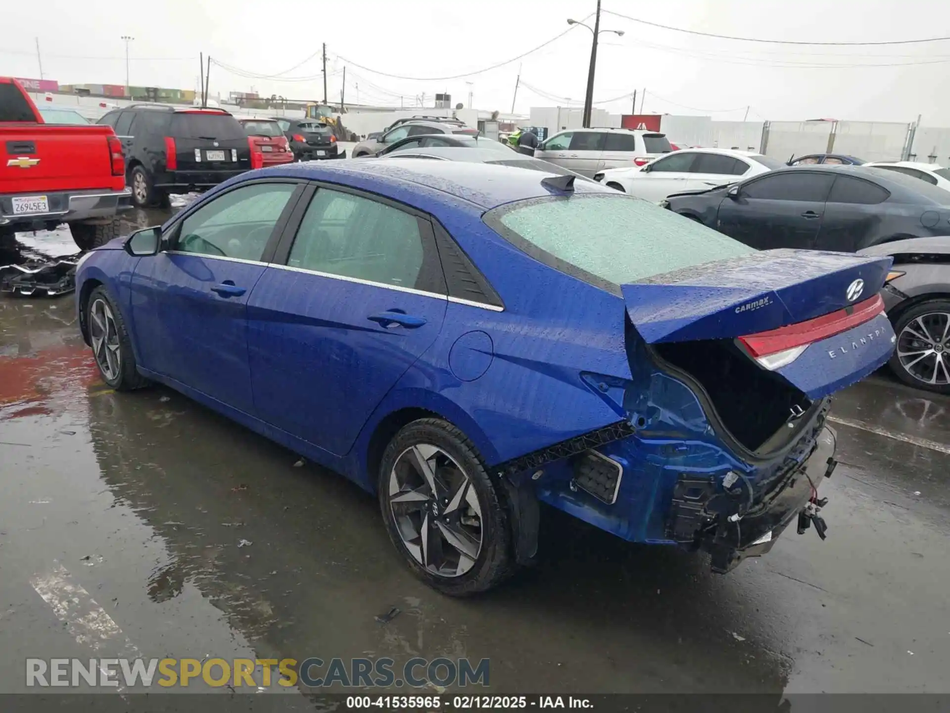 3 Photograph of a damaged car 5NPLP4AG9MH025466 HYUNDAI ELANTRA 2021