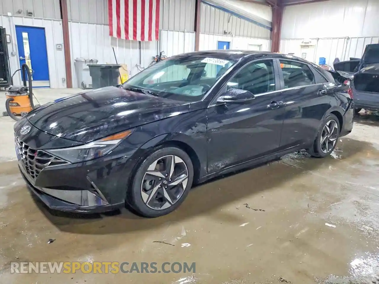 1 Photograph of a damaged car 5NPLP4AGXMH020440 HYUNDAI ELANTRA 2021