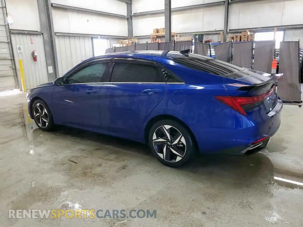 2 Photograph of a damaged car 5NPLP4AGXMH037612 HYUNDAI ELANTRA 2021
