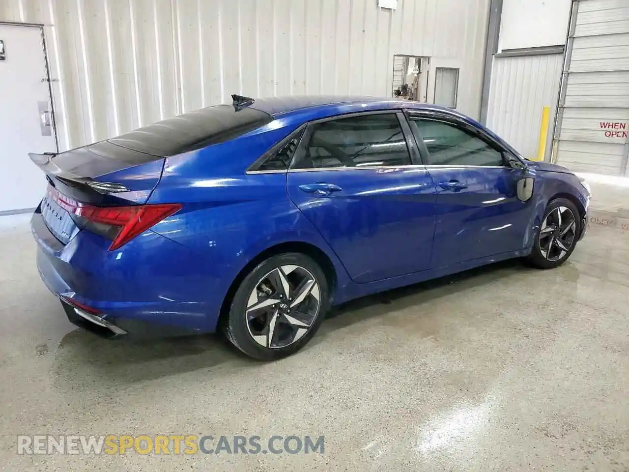 3 Photograph of a damaged car 5NPLP4AGXMH037612 HYUNDAI ELANTRA 2021