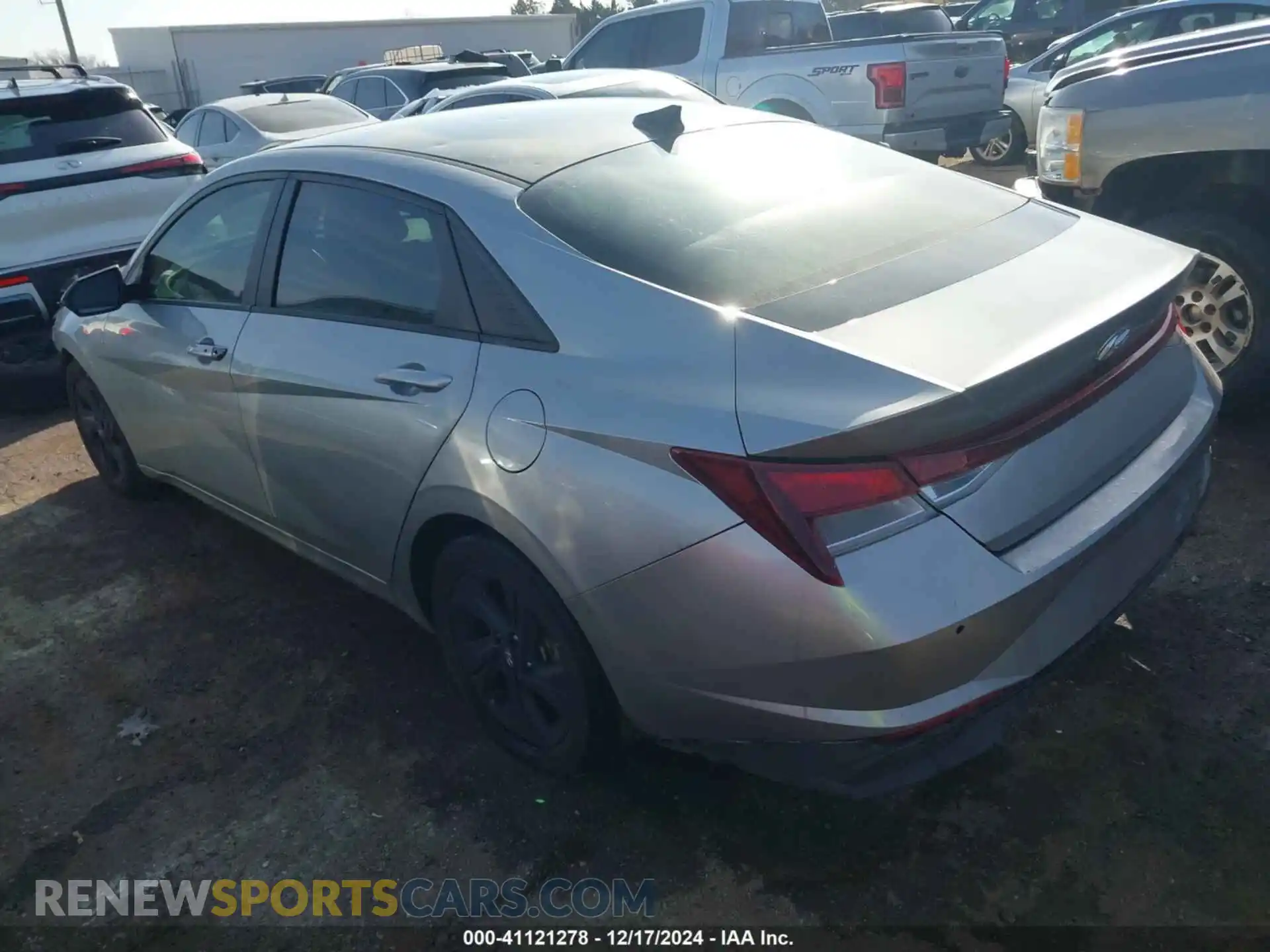 3 Photograph of a damaged car 5NPLS4AG0MH006027 HYUNDAI ELANTRA 2021