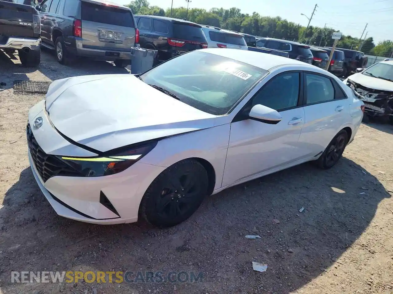 1 Фотография поврежденного автомобиля 5NPLS4AG0MH006268 HYUNDAI ELANTRA 2021