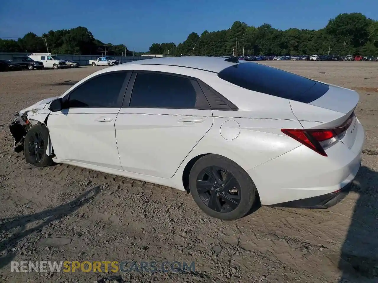 2 Photograph of a damaged car 5NPLS4AG0MH031297 HYUNDAI ELANTRA 2021