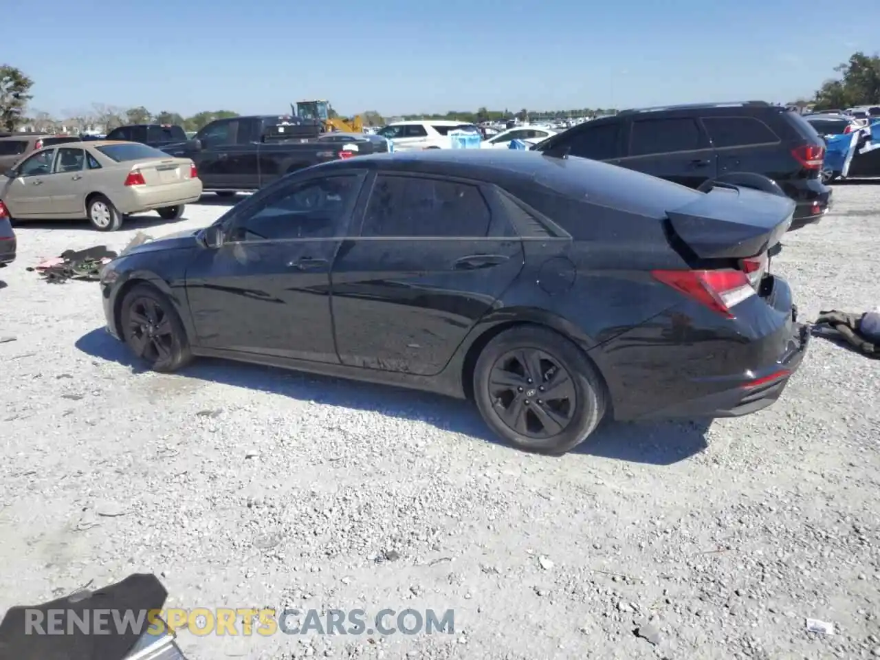 2 Photograph of a damaged car 5NPLS4AG0MH052036 HYUNDAI ELANTRA 2021