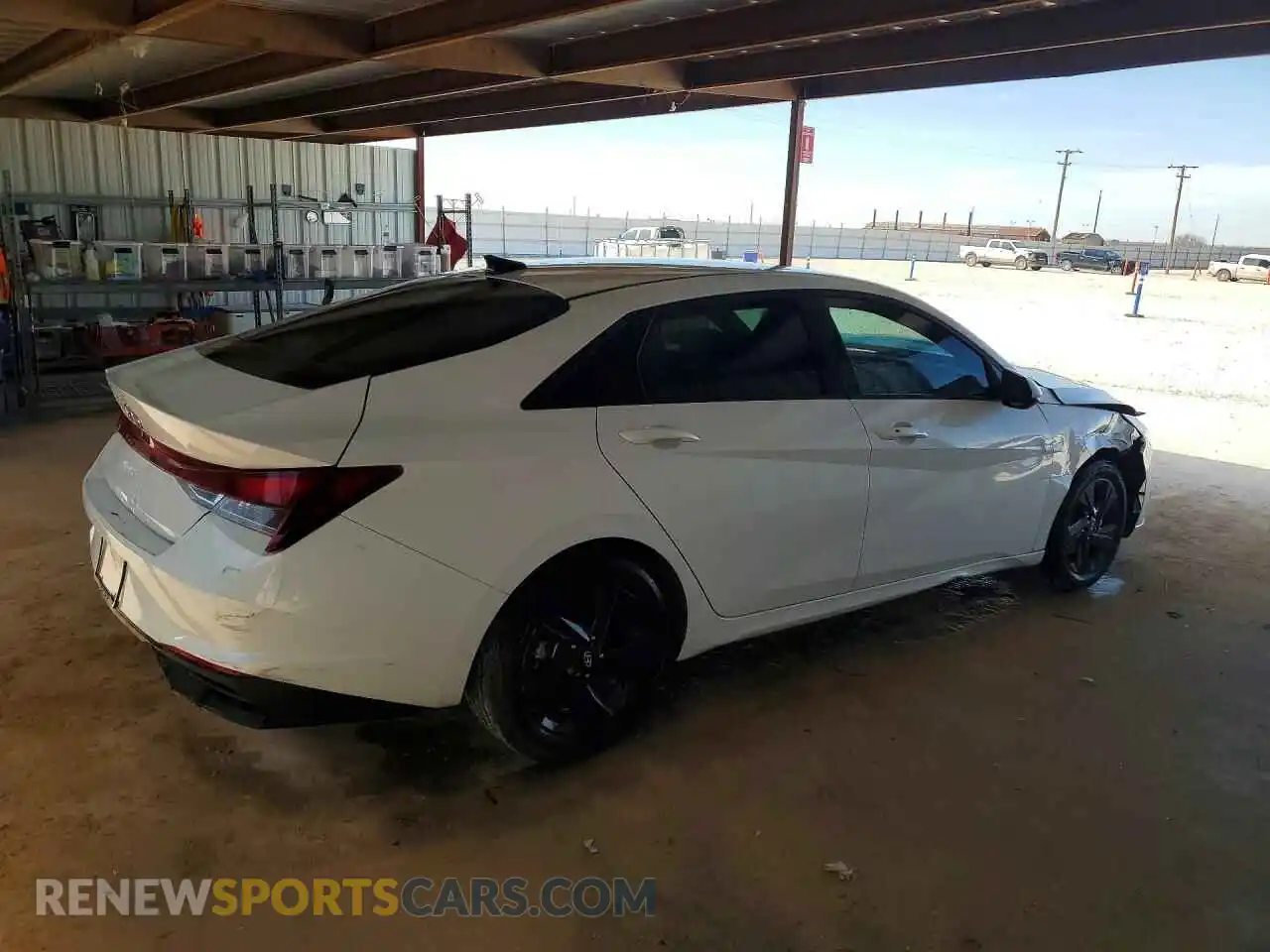 3 Photograph of a damaged car 5NPLS4AG1MH003024 HYUNDAI ELANTRA 2021
