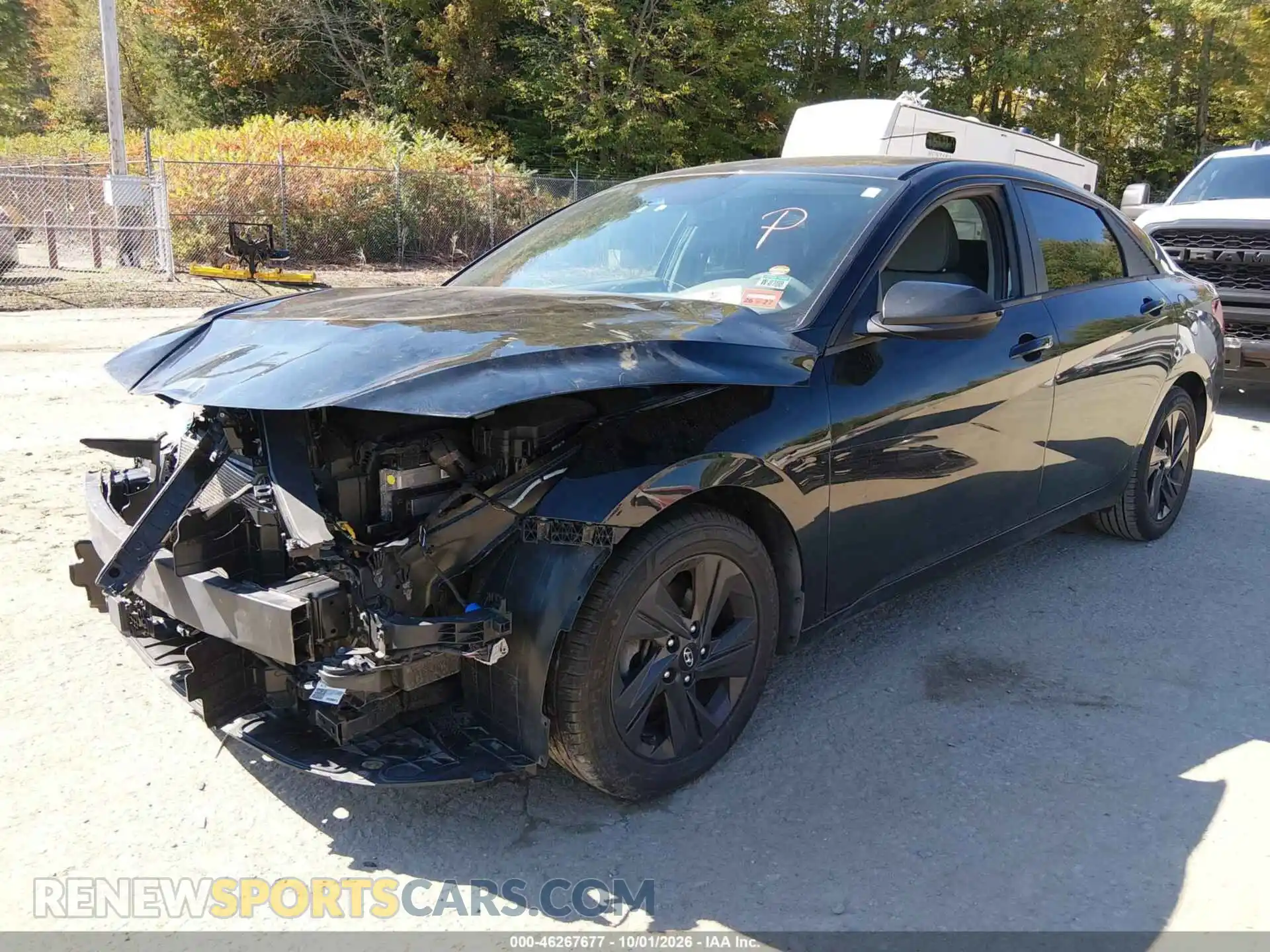 2 Photograph of a damaged car 5NPLS4AG1MH005128 HYUNDAI ELANTRA 2021
