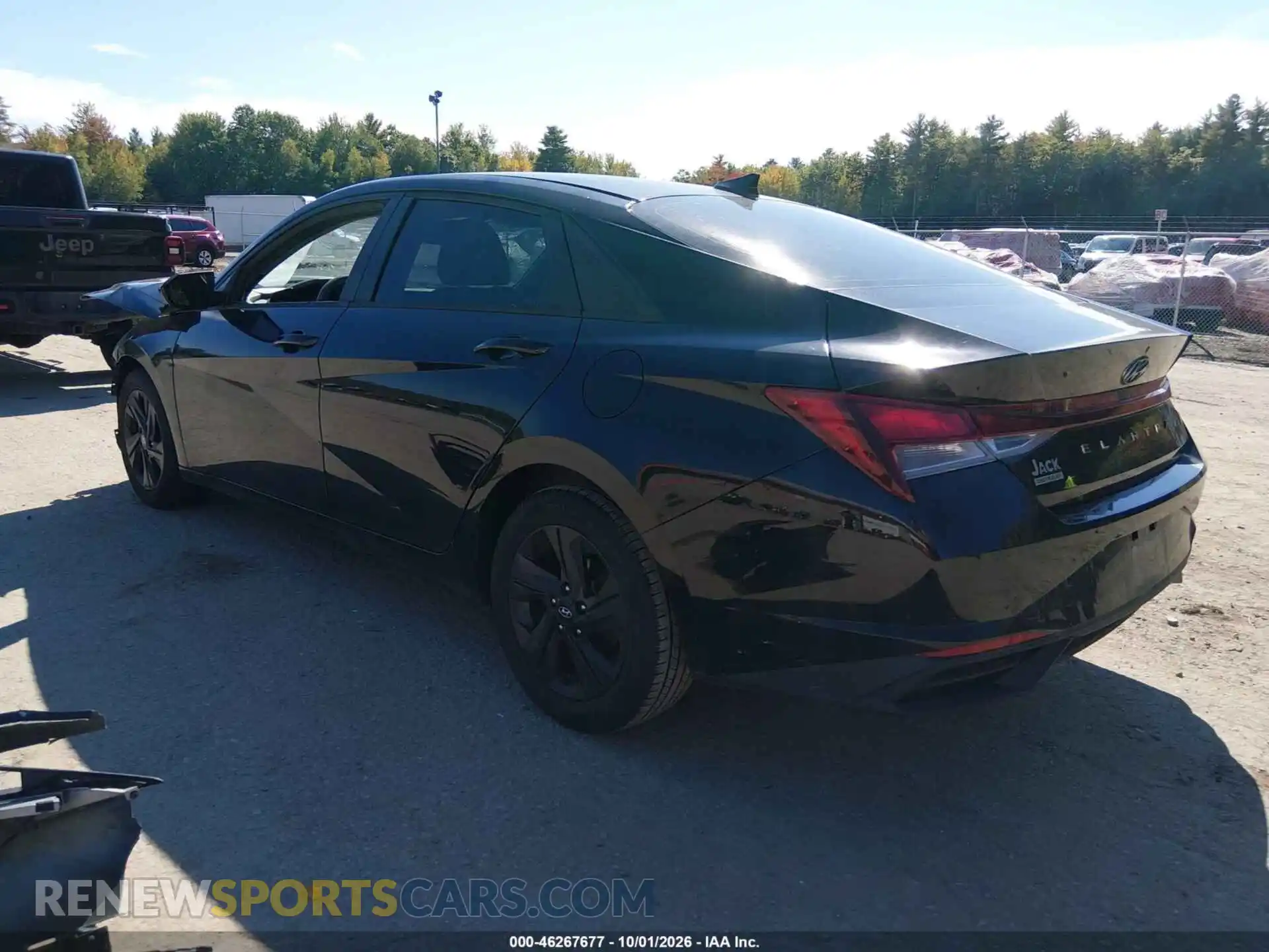 3 Photograph of a damaged car 5NPLS4AG1MH005128 HYUNDAI ELANTRA 2021