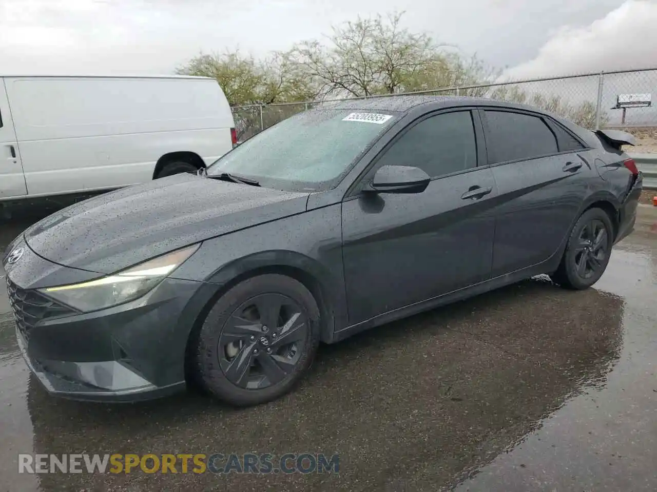 1 Photograph of a damaged car 5NPLS4AG1MH010488 HYUNDAI ELANTRA 2021