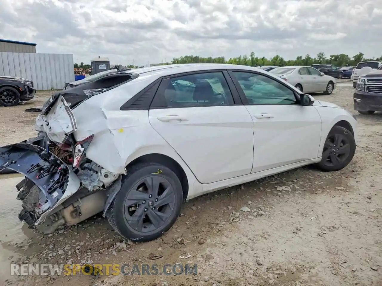 3 fotografías del automóvil dañado 5NPLS4AG1MH020678 HYUNDAI ELANTRA 2021