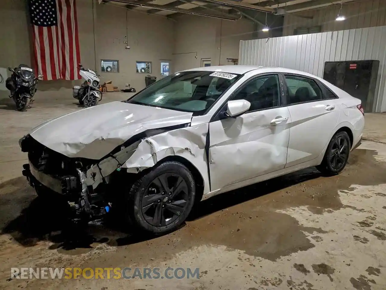1 fotografías del automóvil dañado 5NPLS4AG1MH023564 HYUNDAI ELANTRA 2021
