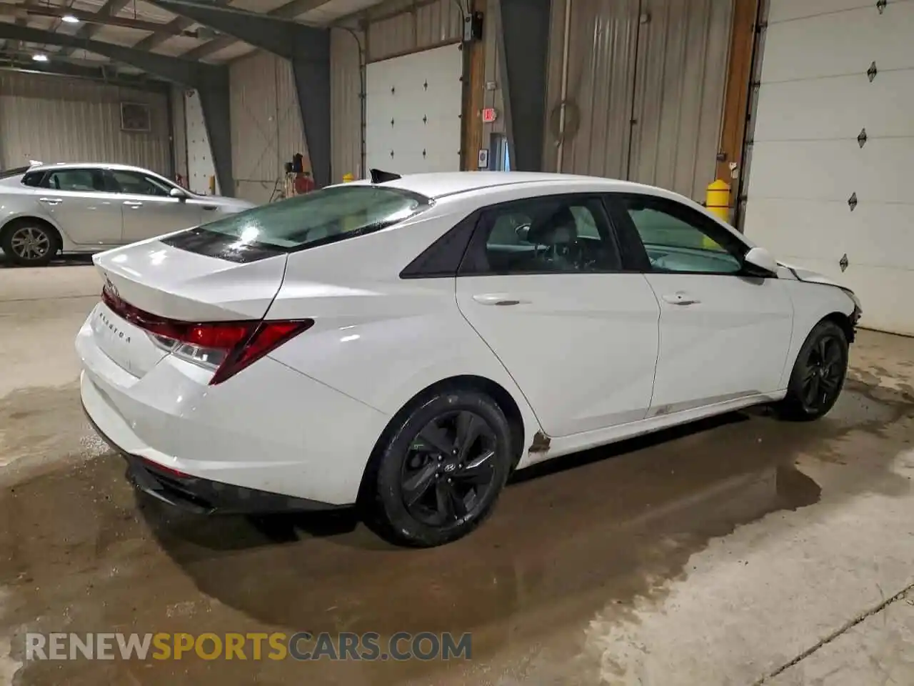 3 fotografías del automóvil dañado 5NPLS4AG1MH023564 HYUNDAI ELANTRA 2021