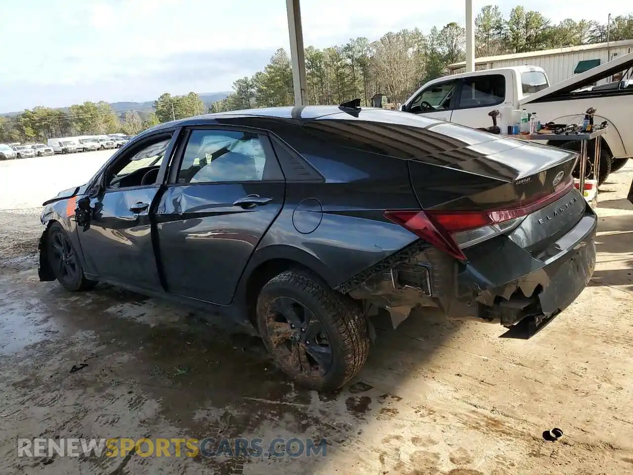 2 Photograph of a damaged car 5NPLS4AG1MH023659 HYUNDAI ELANTRA 2021