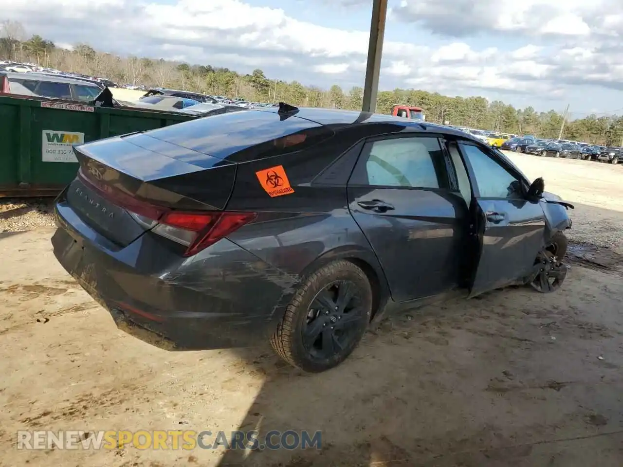 3 Photograph of a damaged car 5NPLS4AG1MH023659 HYUNDAI ELANTRA 2021