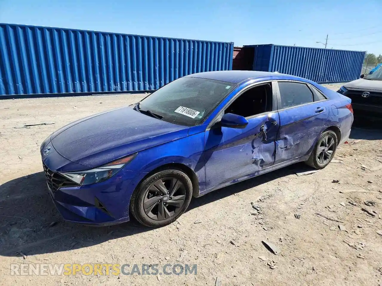 1 Фотография поврежденного автомобиля 5NPLS4AG1MH031518 HYUNDAI ELANTRA 2021