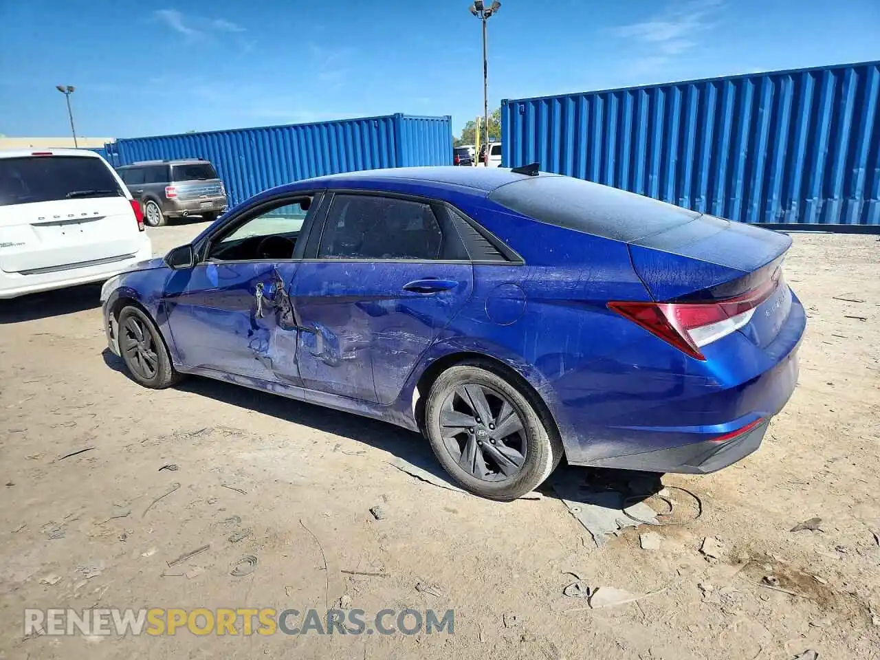 2 Фотография поврежденного автомобиля 5NPLS4AG1MH031518 HYUNDAI ELANTRA 2021