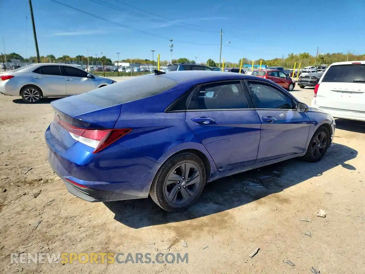 3 Фотография поврежденного автомобиля 5NPLS4AG1MH031518 HYUNDAI ELANTRA 2021