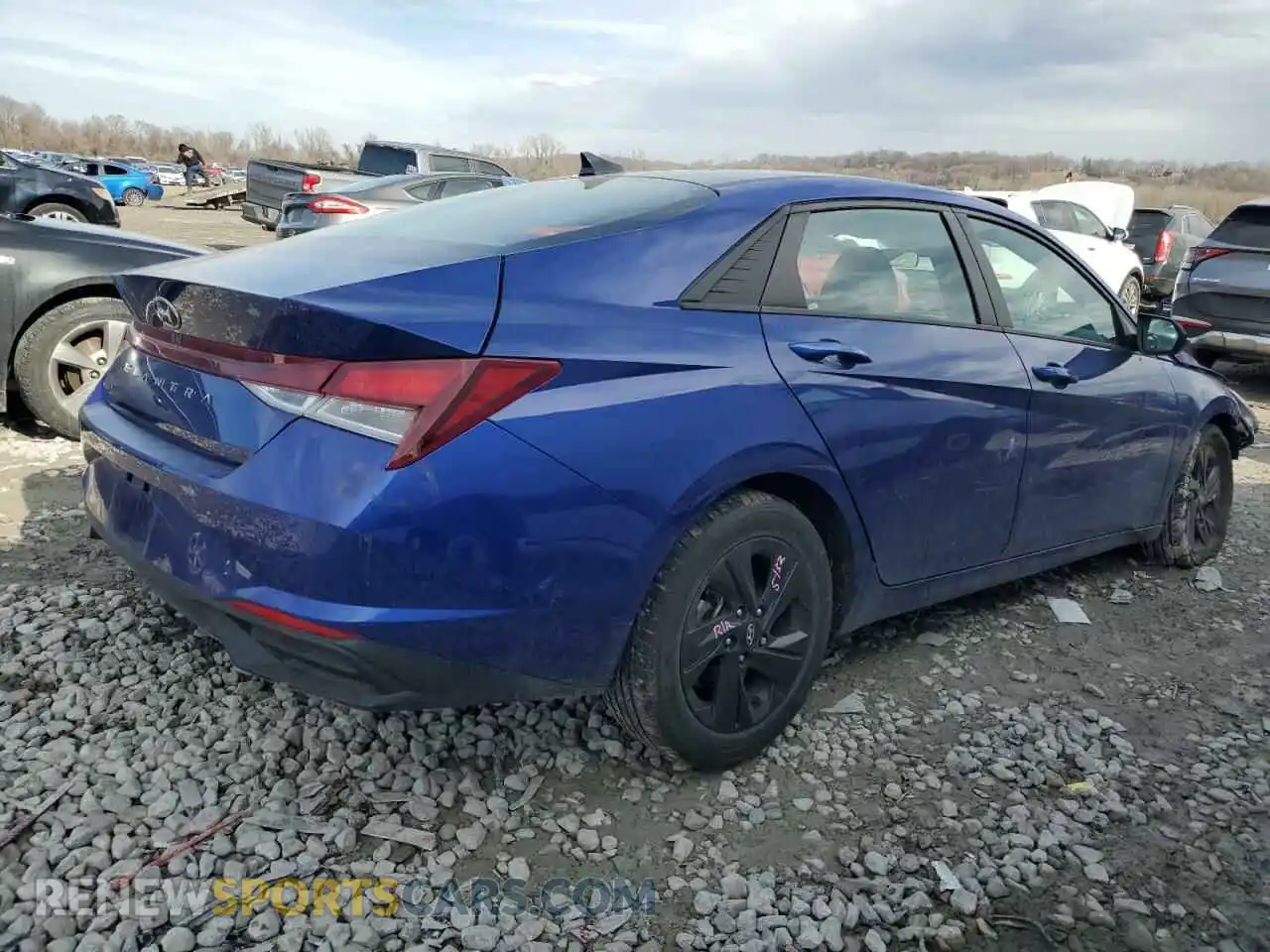 3 Photograph of a damaged car 5NPLS4AG1MH033477 HYUNDAI ELANTRA 2021