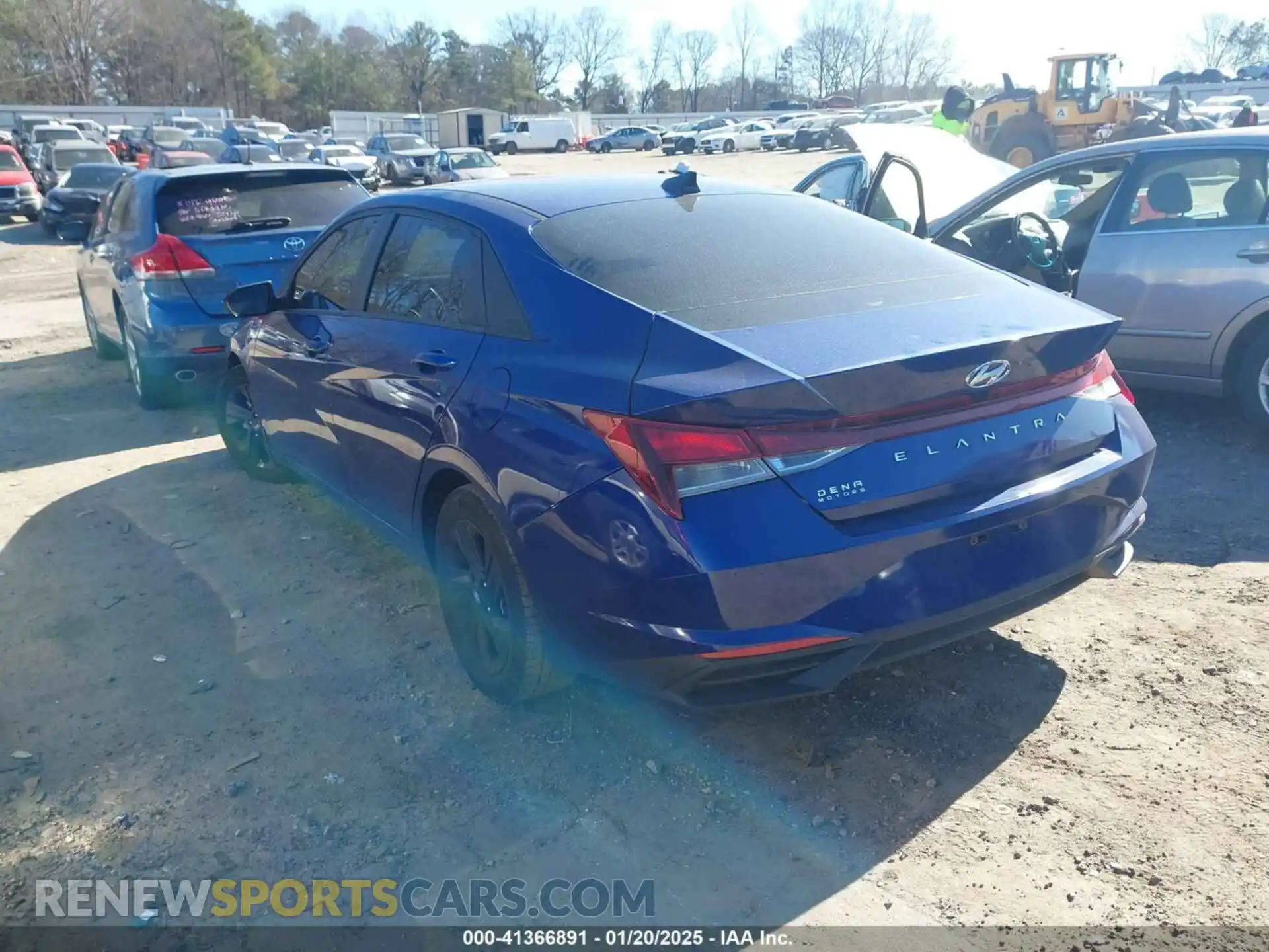 3 Photograph of a damaged car 5NPLS4AG1MH041885 HYUNDAI ELANTRA 2021