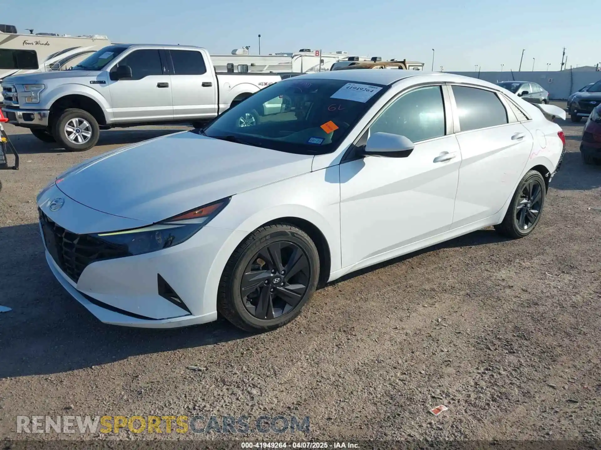 2 Photograph of a damaged car 5NPLS4AG1MH044317 HYUNDAI ELANTRA 2021