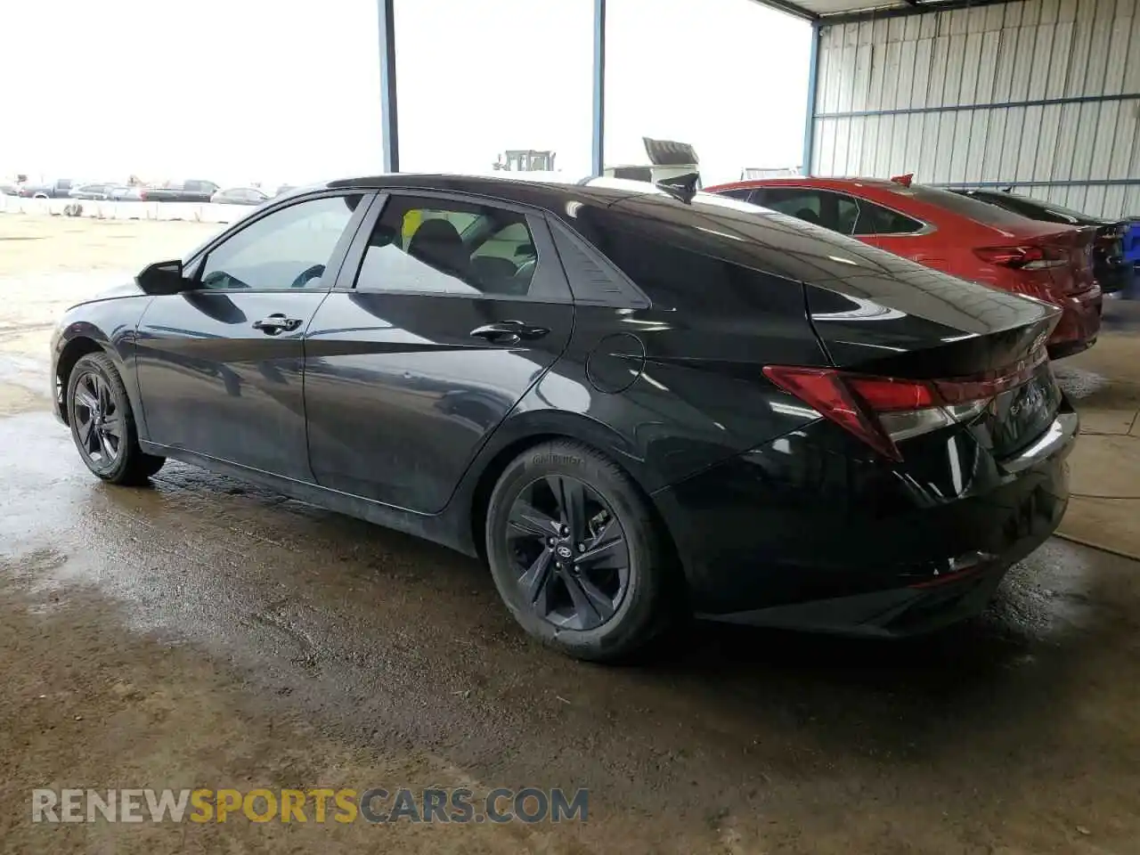 2 Photograph of a damaged car 5NPLS4AG1MH048142 HYUNDAI ELANTRA 2021