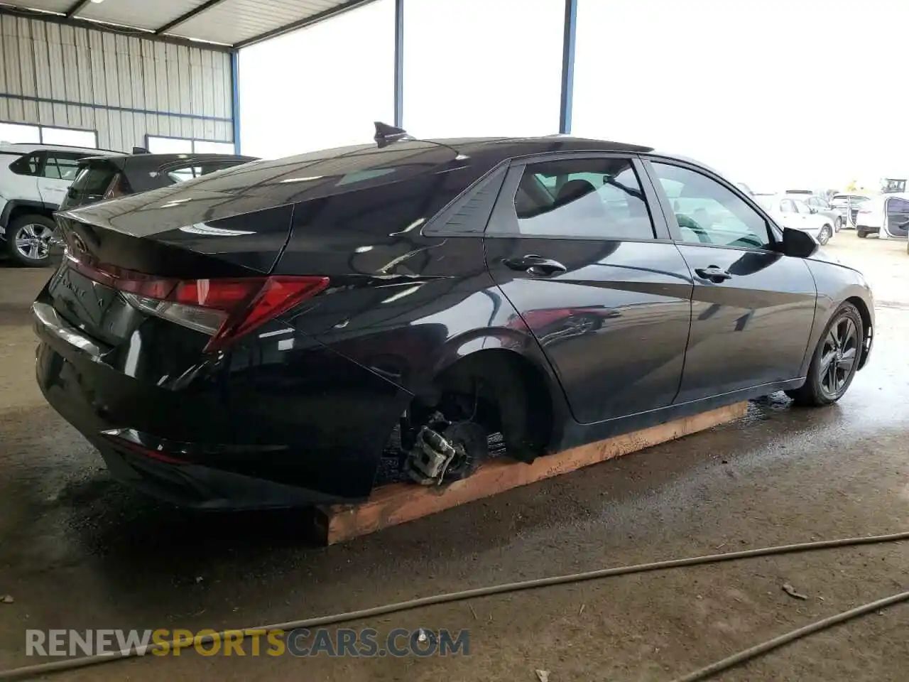 3 Photograph of a damaged car 5NPLS4AG1MH048142 HYUNDAI ELANTRA 2021