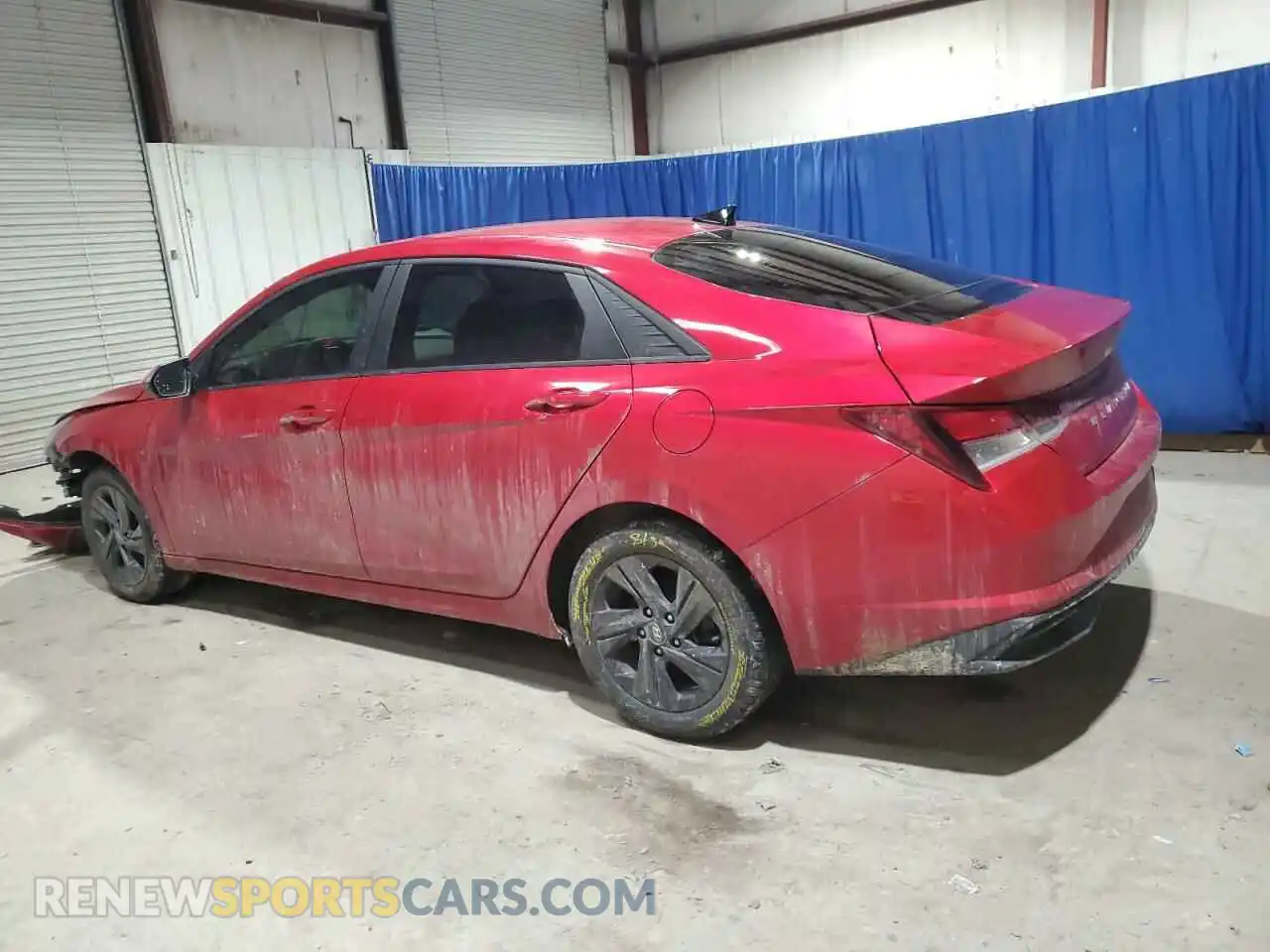 2 Photograph of a damaged car 5NPLS4AG2MH004232 HYUNDAI ELANTRA 2021
