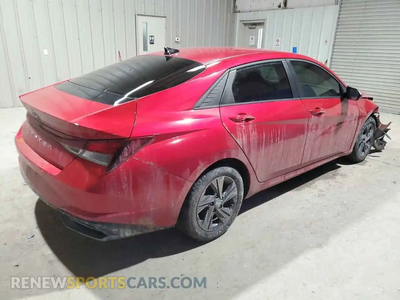 3 Photograph of a damaged car 5NPLS4AG2MH004232 HYUNDAI ELANTRA 2021